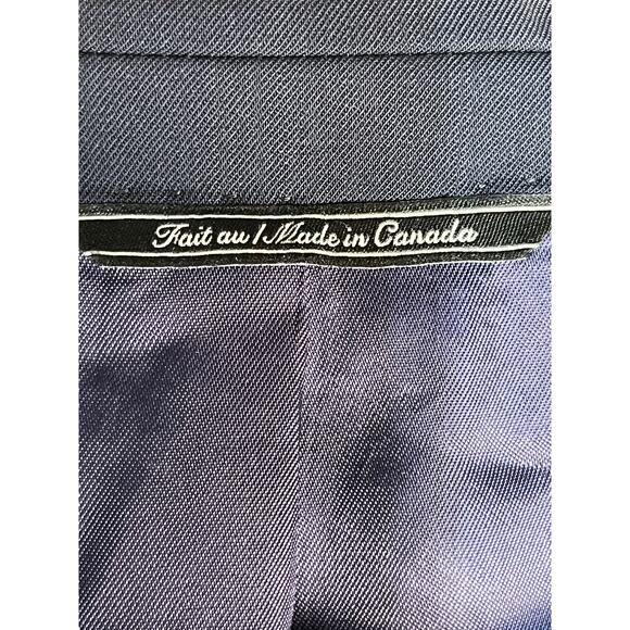 Jack Victor Blazer Suit Jacket Coat 3Sixty5 Two Button Wool Navy Blue Mens 48 L‎ - Picture 6 of 15